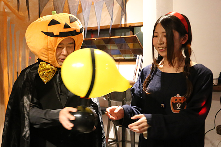 ハロウィンゲーム4　風船時限爆弾