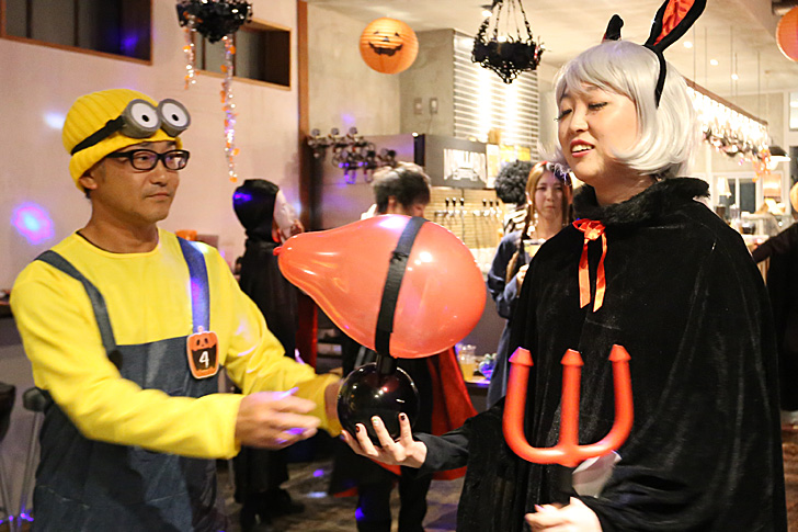 ハロウィンゲーム4　風船時限爆弾
