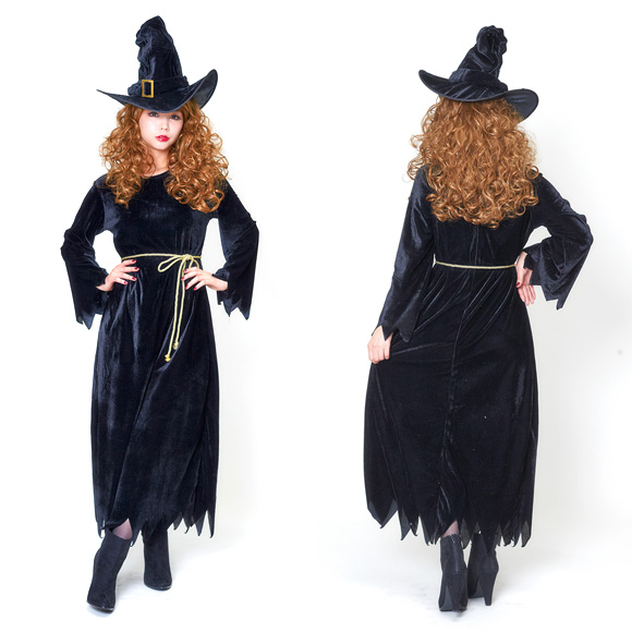 ハロウィンコスプレ衣装　ダークウィッチ