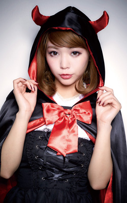 ハロウィンコスプレ衣装　ヴァンパイアレディマント