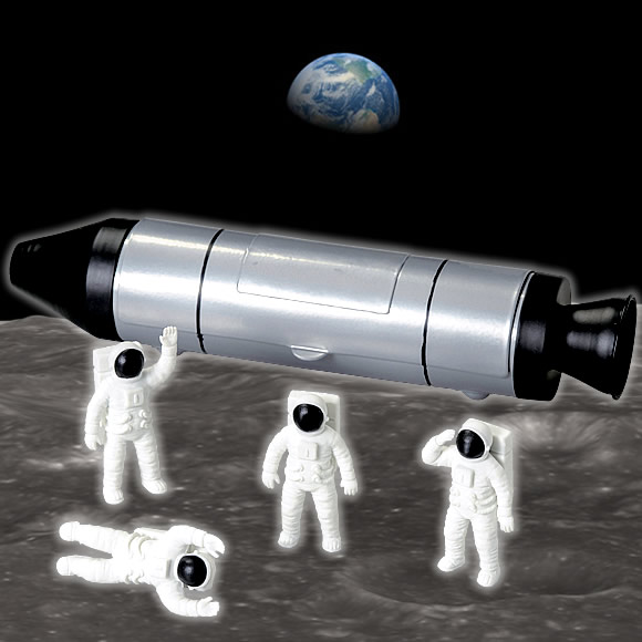 スペースシップペンケースwith宇宙飛行士消しゴム