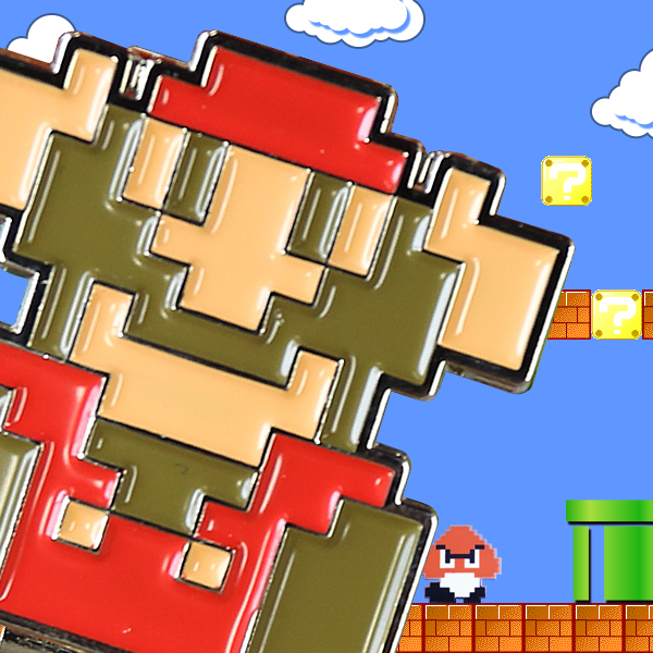 スーパーマリオブラザーズ ゴルフマーカー（マリオ＆クリボー）