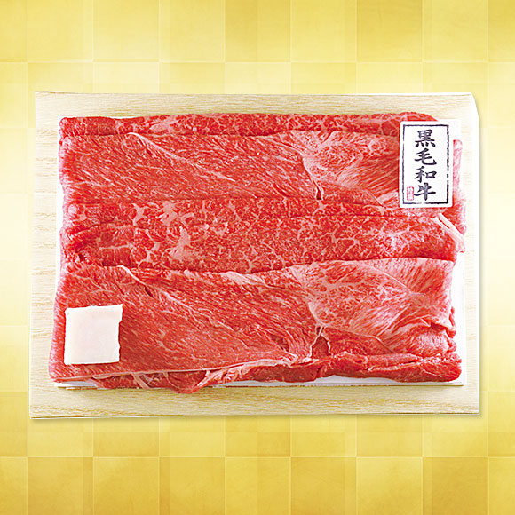京都モリタ屋 国産黒毛和牛肩モモすき焼き用【目録引換券】
