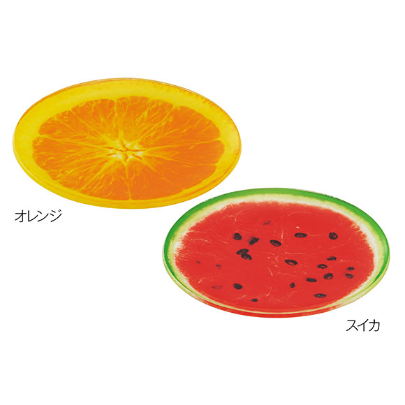 フレッシュフルーツ柄プレート2柄セット【オンライン引換券】｜景品