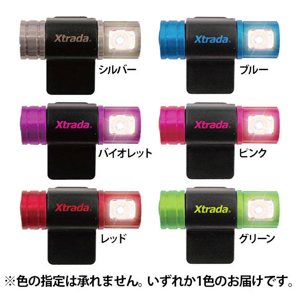 キャップライト　360度角度調節可能＆便利なクリップ式！
