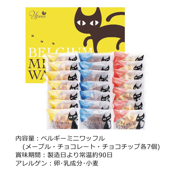 イーペルの猫祭り ベルギーミニワッフル