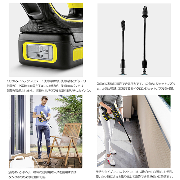 ケルヒャー モバイル高圧洗浄機バッテリーセット
