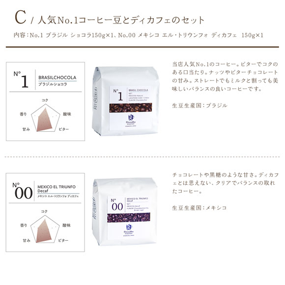 選べるスペシャリティコーヒー glin coffee Aセレクト
