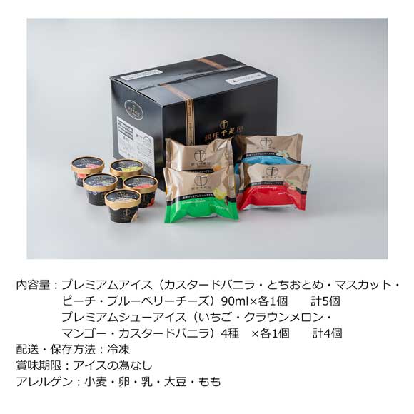 「銀座千疋屋」銀座プレミアムアイスセレクション