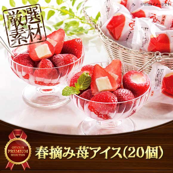 春摘み苺アイス（20個）