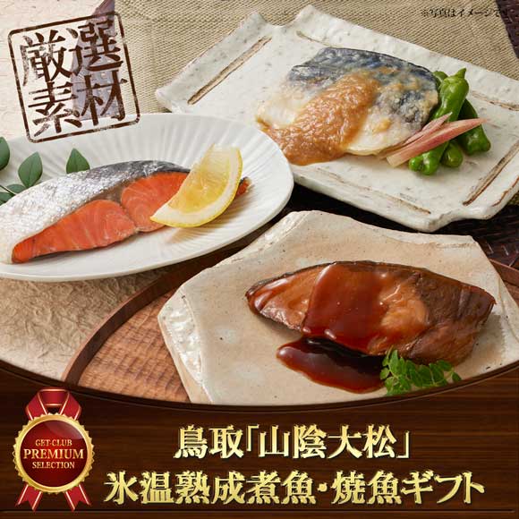 鳥取「山陰大松」氷温熟成煮魚・焼魚ギフト