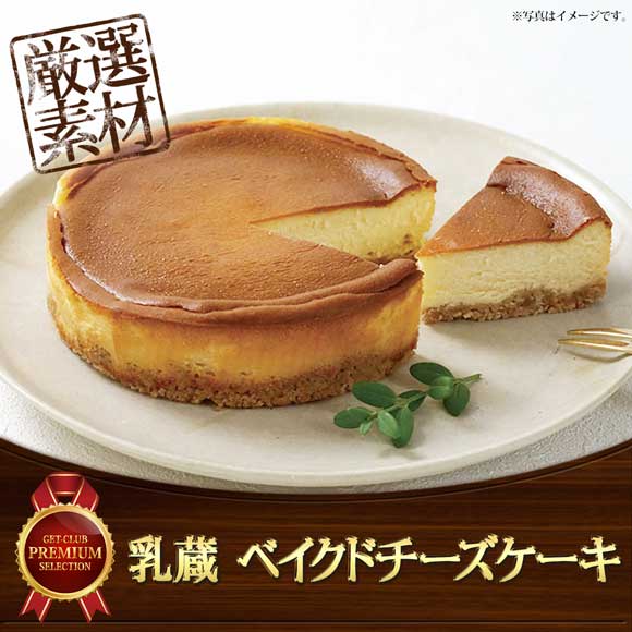 乳蔵 ベイクドチーズケーキ