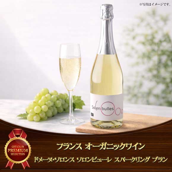 フランスオーガニックワイン ソロンビューレ スパークリングブラン1本