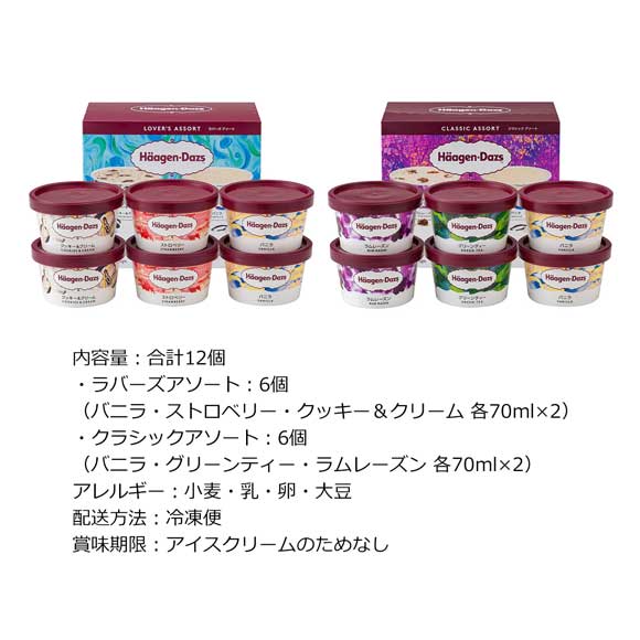 ハーゲンダッツ レギュラーパックセット