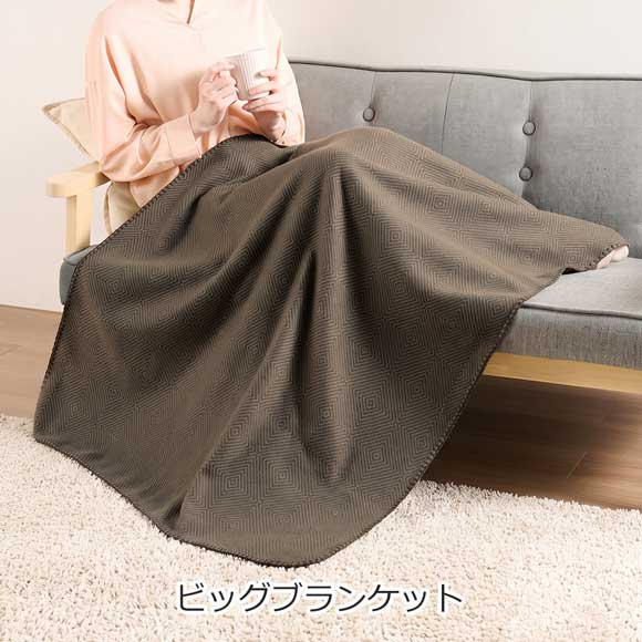 100%再生PET ロンバスビッグブランケット