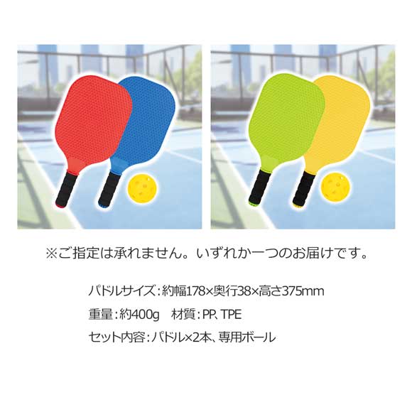 スマッシュ!ピックルボールセット