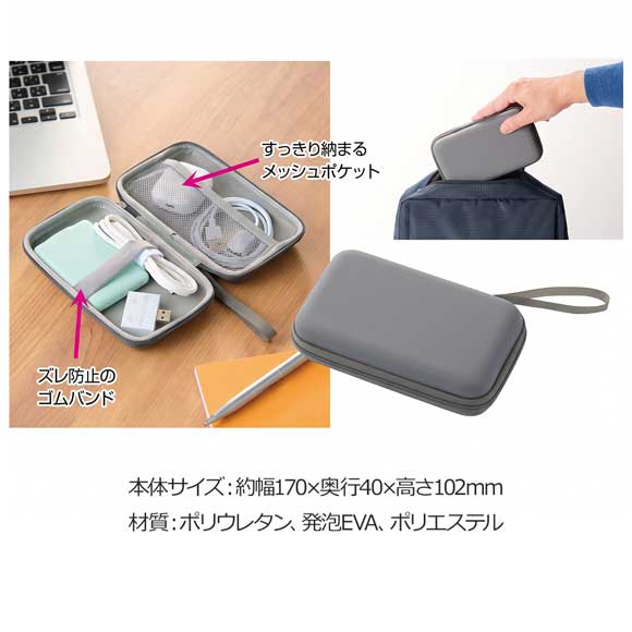 ガジェット用ポータブルマルチハードケース