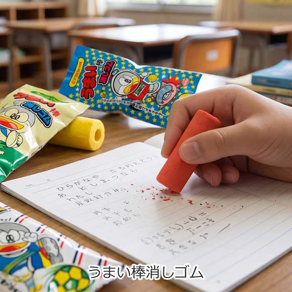 うまい棒消しゴム