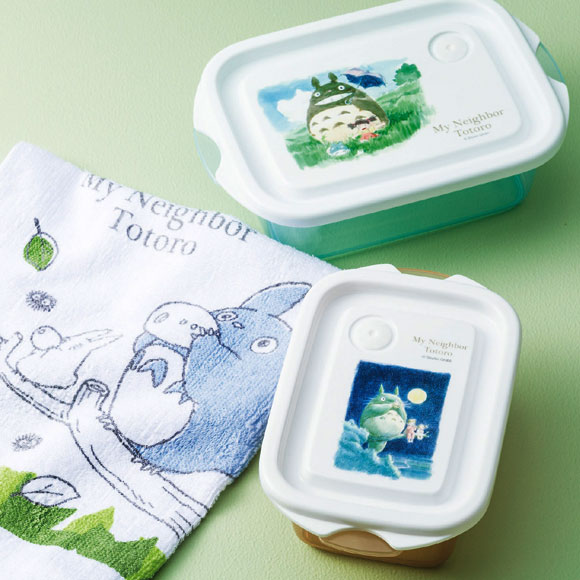 となりのトトロ 電子レンジ容器＆タオル3点セット