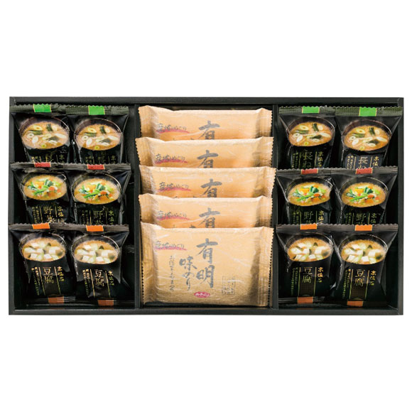 フリーズドライみそ汁＆有明味のりセット NF-CO