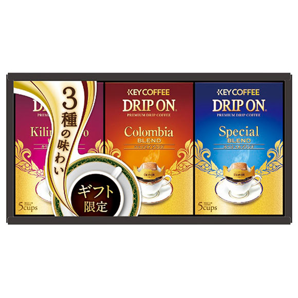 キーコーヒー ドリップオン・レギュラーコーヒーギフト KDV-15M