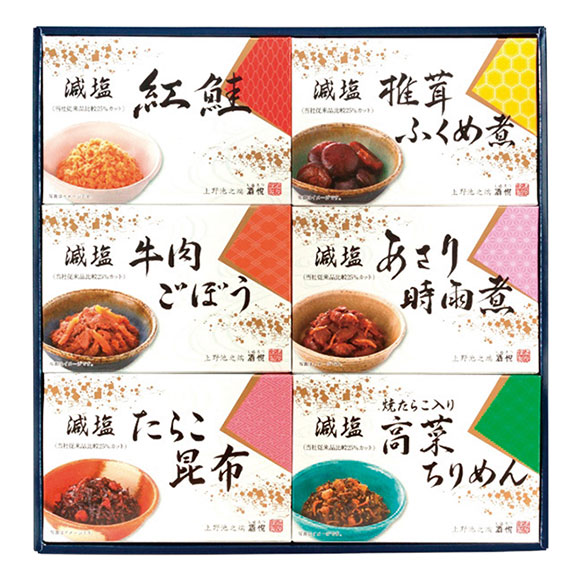 酒悦 減塩佃煮・惣菜詰合せ AG-35