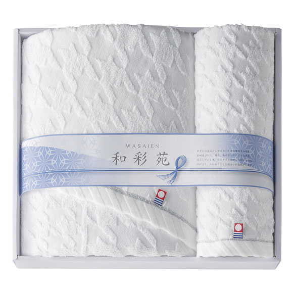 今治製タオル 和彩苑 フェイスタオル2P  WSN-2071