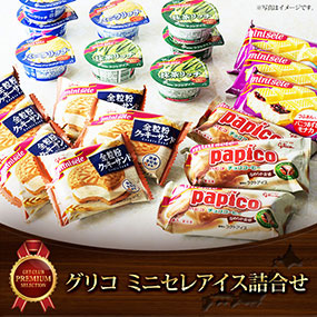 グリコ ミニセレアイス詰合せ｜目録景品・産地直送・海鮮・肉