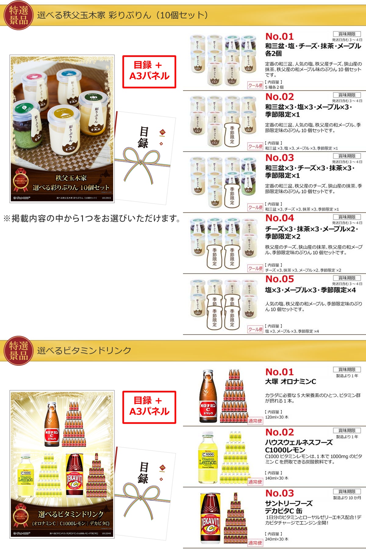 豪華景品グルメ&バラエティー 80,000円30点Cセット詳細