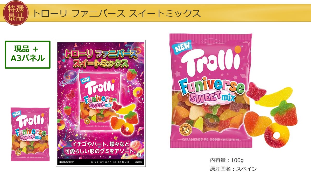 厳選グルメ 20,000円 10点景品セット ◆A3パネル付き詳細