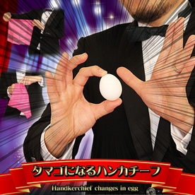 簡単手品セット タマゴになるハンカチーフ