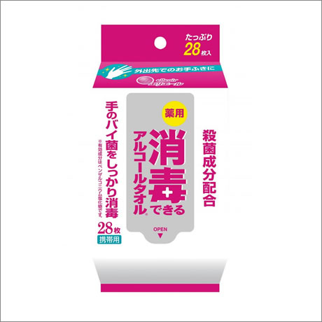 エリエール薬用消毒できるアルコールタ...