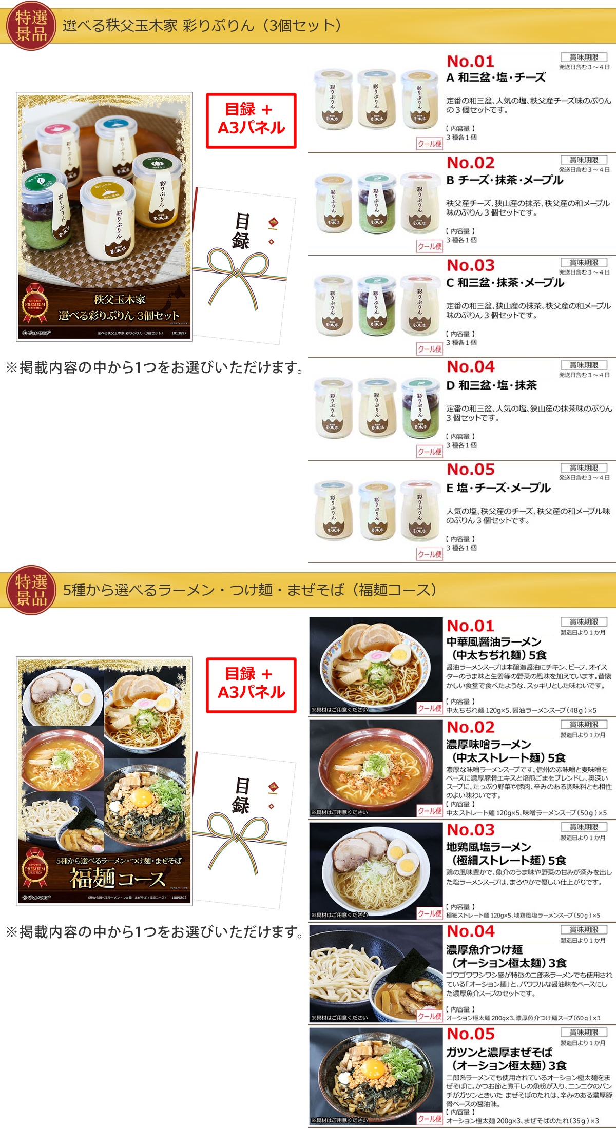 松阪牛がアツイ！！ 25点景品セット詳細