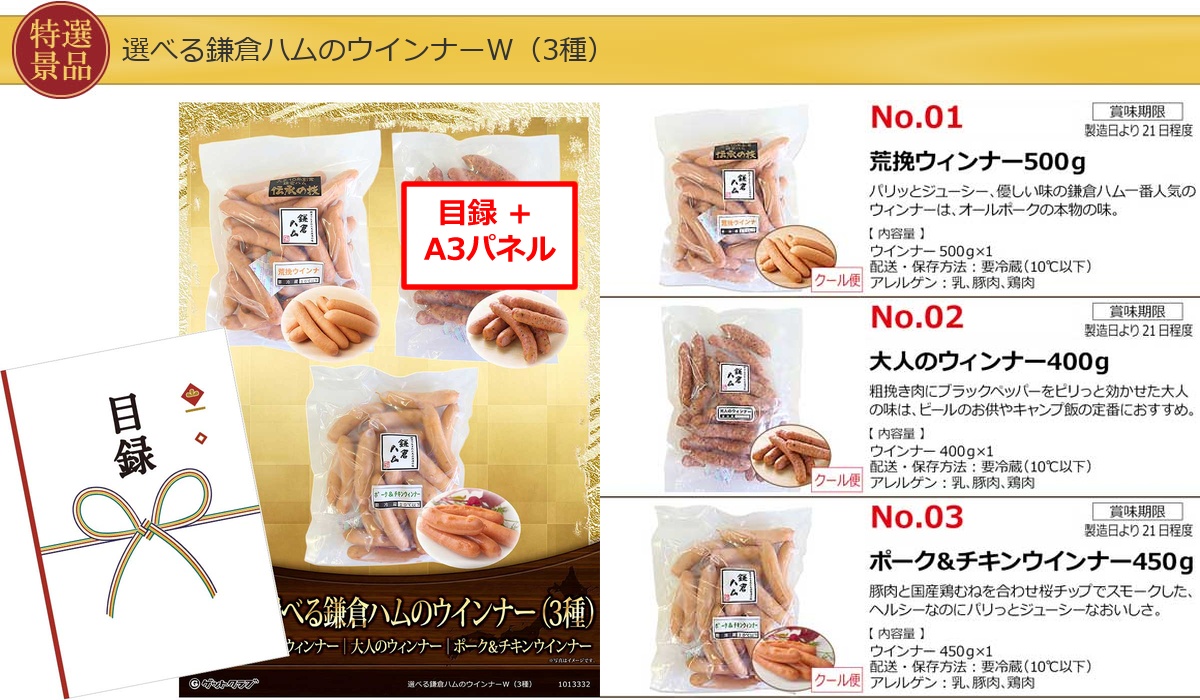 ビップ景品70,000円20点景品セット詳細