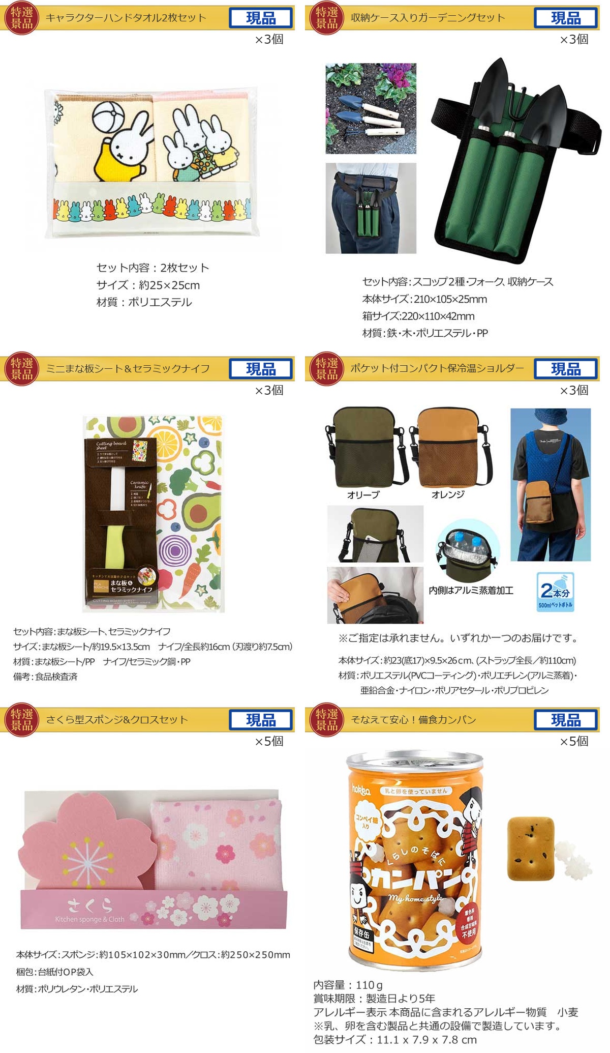ビップ景品99,999円50点景品セット詳細