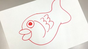 子供画伯の力作で、めでたいな！