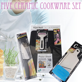 セラミック調理器具5点セット